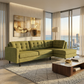 Talmadge Sectional Sofa – 120" L-Shaped, Made in USA – view 17