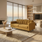 Talmadge Sofa – 92" Made-in-USA Sofa, Sage Green & Mustard Yellow – view 17
