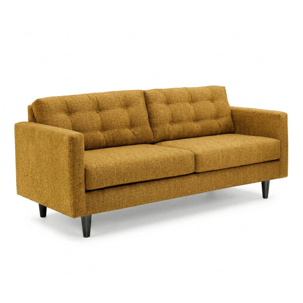 Talmadge Sofa – 92" Made-in-USA Sofa, Sage Green & Mustard Yellow – view 18