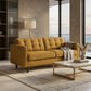 Talmadge Sofa – 92" Made-in-USA Sofa, Sage Green & Mustard Yellow – view 19