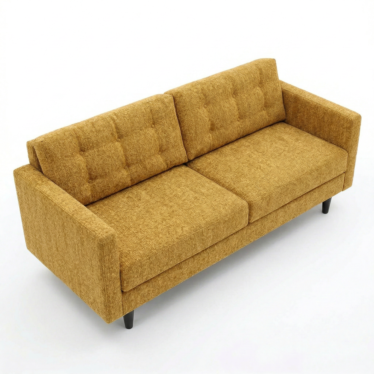 Talmadge Sofa – 92" Made-in-USA Sofa, Sage Green & Mustard Yellow – view 20