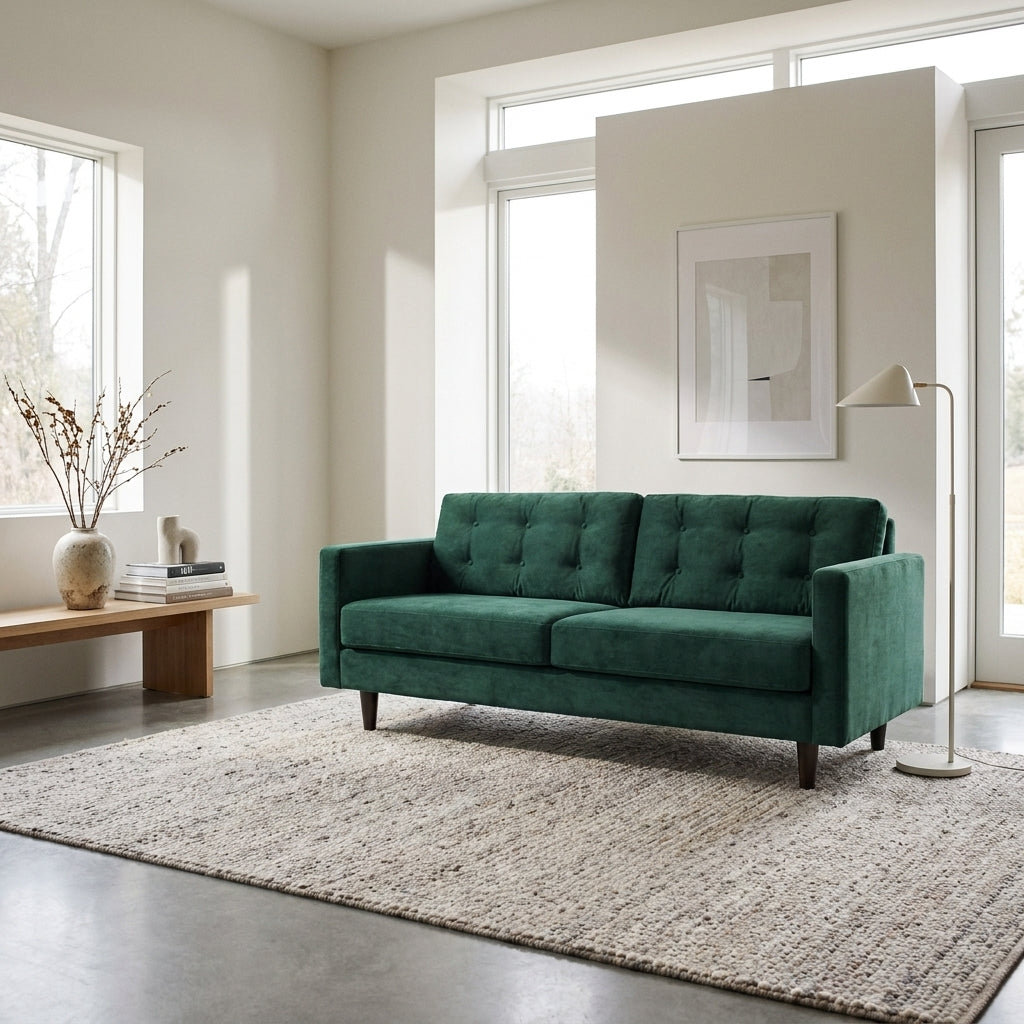 Talmadge Velvet Sofa – 92" Classic American Sofa – view 2