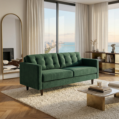 Talmadge Velvet Sofa – 92" Classic American Sofa – view 3