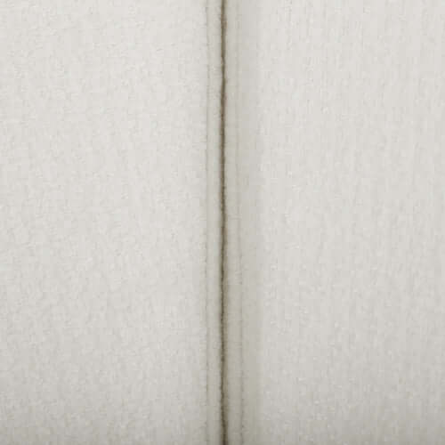 Close-up of the soft, textured fabric of the Modern Curved Sectional Sofa – 140” Compression Foam 3-Piece Chaise Sectional (Right Facing).