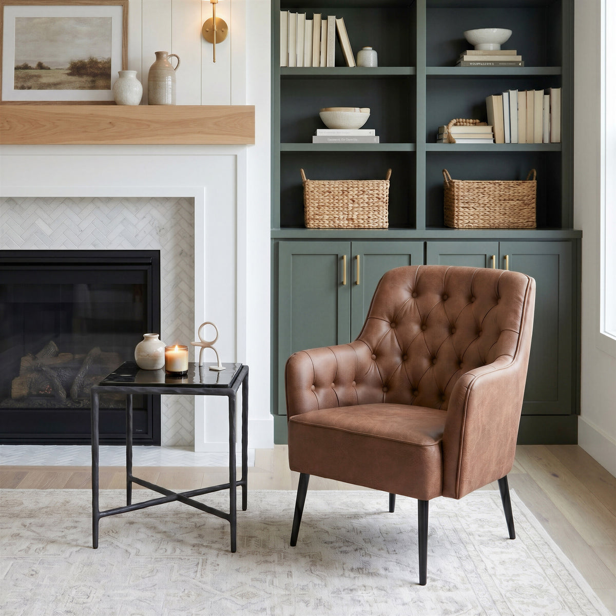 Cloe Black Side Table