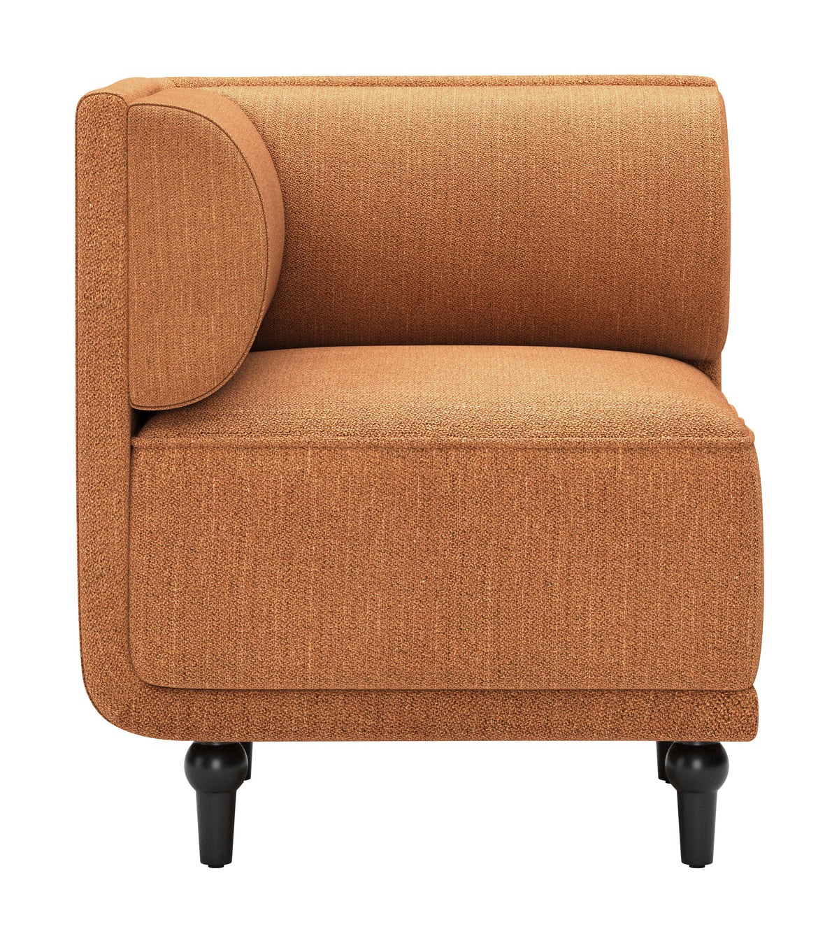 Malben Brown Corner Chair