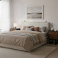 Bela Ivory Floating Queen Headboard