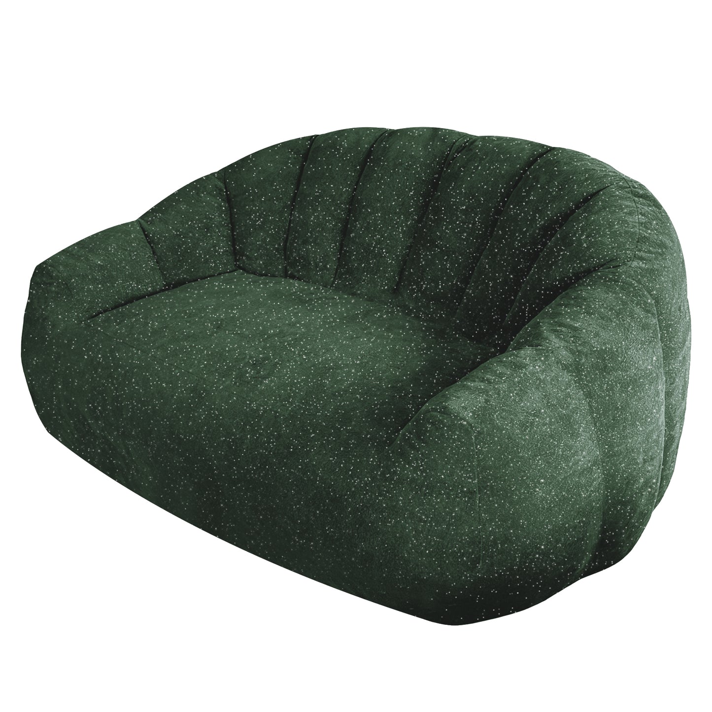 Ursin Oversized Bear Paw Bean Bag Sofa – 55" Faux Fur Lounge Chair