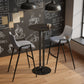 Derry Black Bar Table