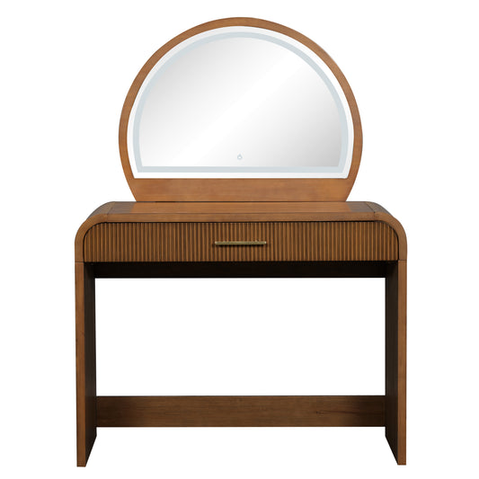 Vance Espresso MDF Vanity Table