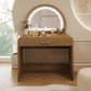 Vance Espresso MDF Vanity Table – view 3