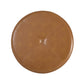 Varden Light Brown PU Ottoman – 35.04" Round Ottoman – view 11