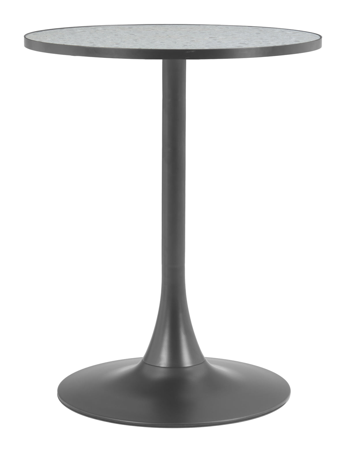 Bite Bistro Table in Gray & Black