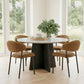 Strela White & Black Dining Table