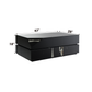 Wenona Black Synthetic Wood Coffee Table – view 3
