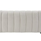 White teddy sherpa sofa with plush textured upholstery and modern design, perfect for cozy living room spaces.