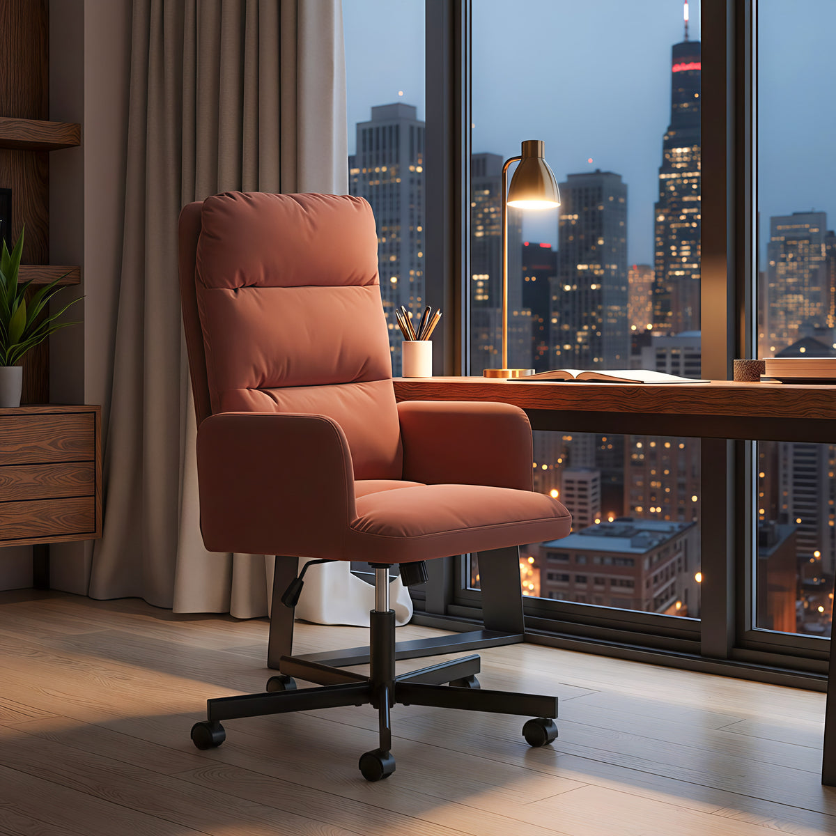 Sable Office Chair in Brown