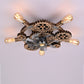 Wrenfield Bronze Caged Ceiling Fan with Light – 19.6" 7-Blade Fan (Bulbs Not Included) – view 19