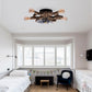 Wrenfield Bronze Caged Ceiling Fan with Light – 19.6" 7-Blade Fan (Bulbs Not Included) – view 5