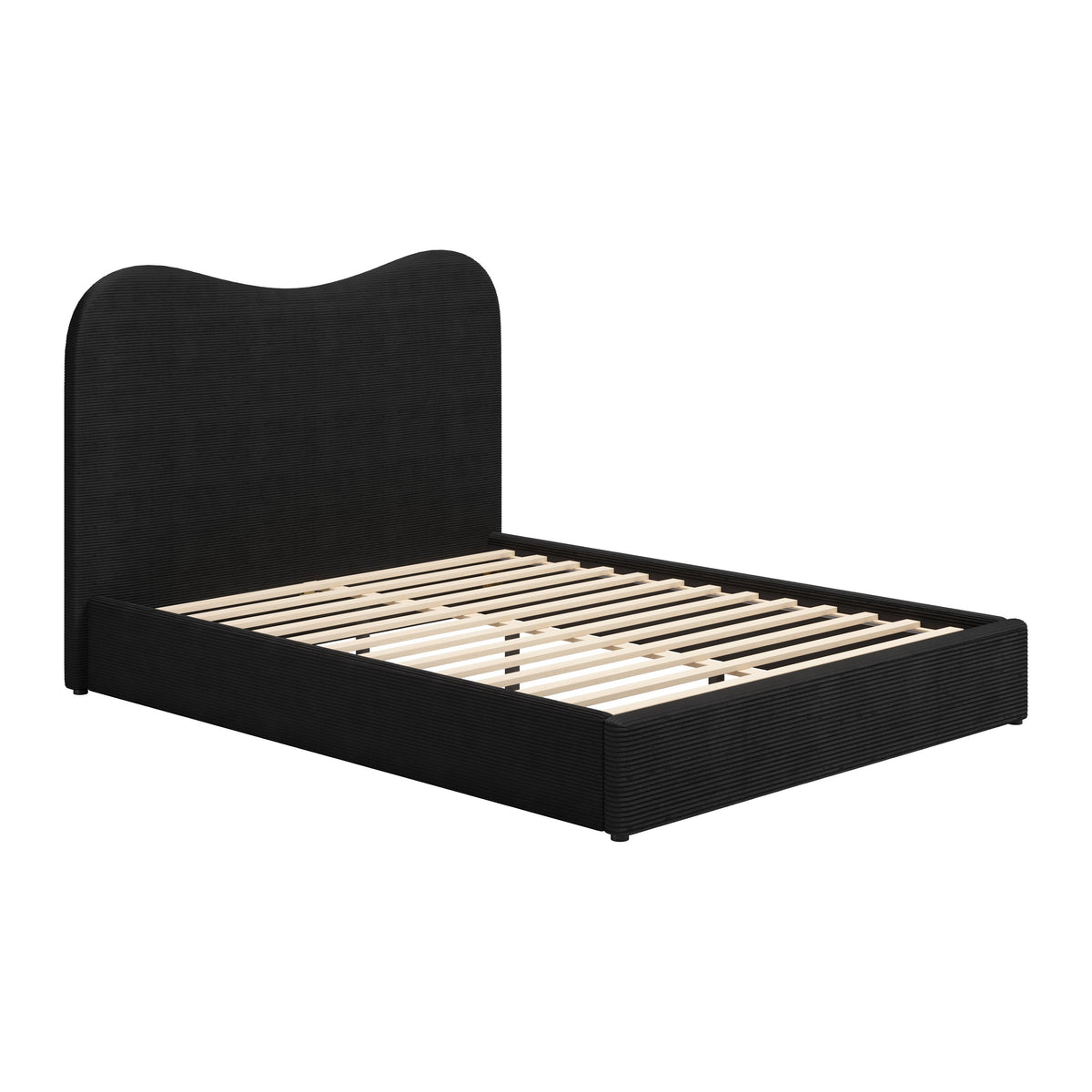 Sele Black Queen Bed