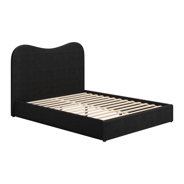 Sele Black Queen Bed