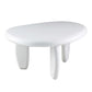 Wylie White High Gloss End Table with sleek, modern design and reflective surface, perfect for contemporary interiors.