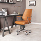 Enterprise Low Back Office Chair in Terracotta