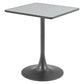 Spot Bistro Table in Gray & Black