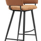 Juno Brown Barstool (Set of 2)