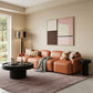 Gala Black & Natural Floor Lamp