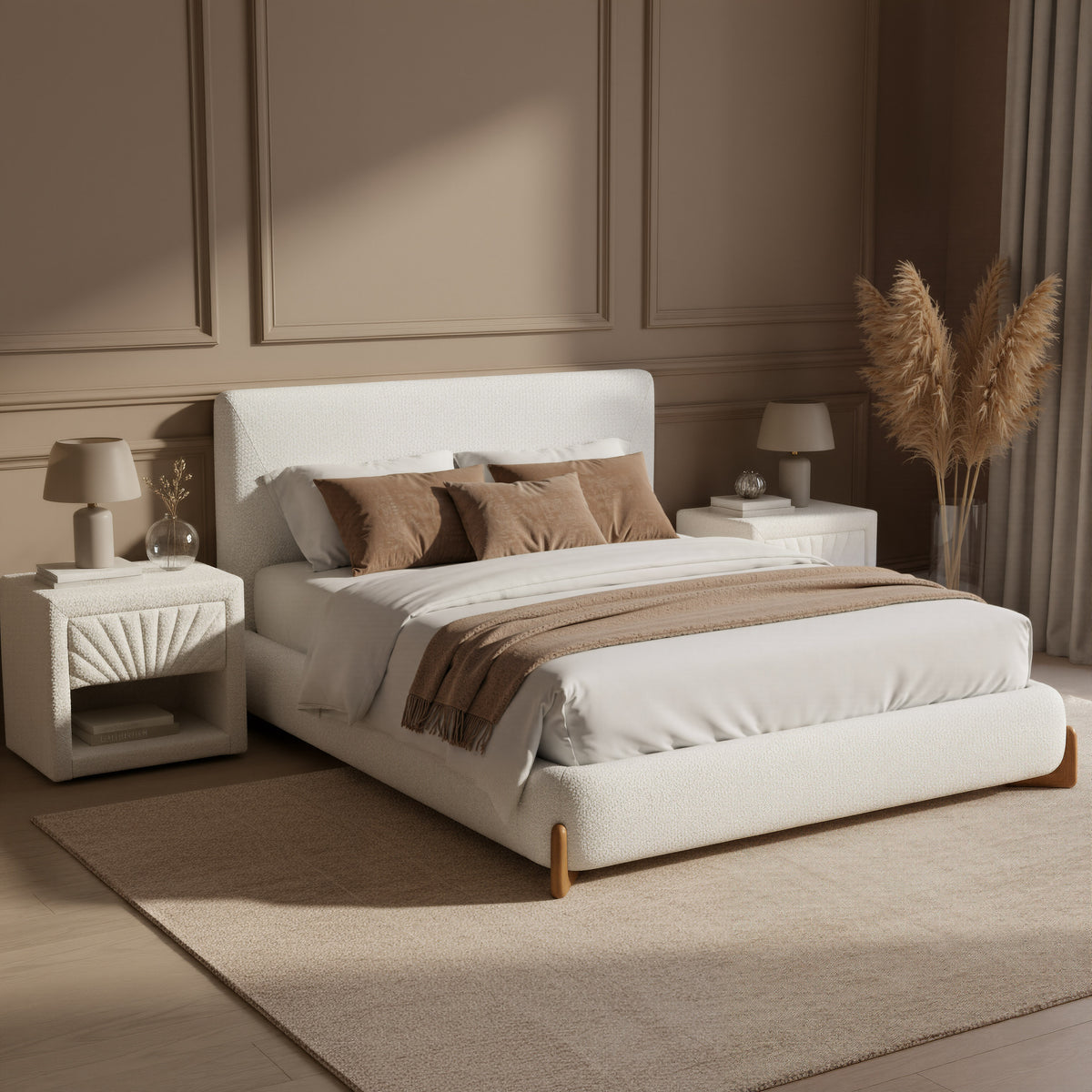 Baris Ivory Nightstand