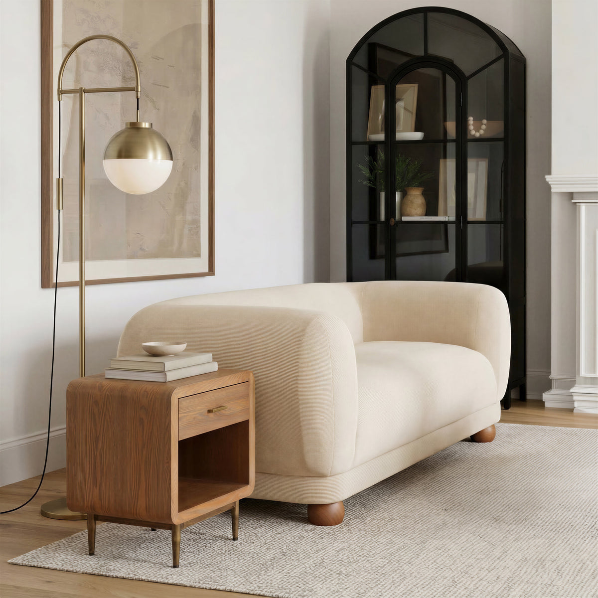 Vidaz Brown Side Table
