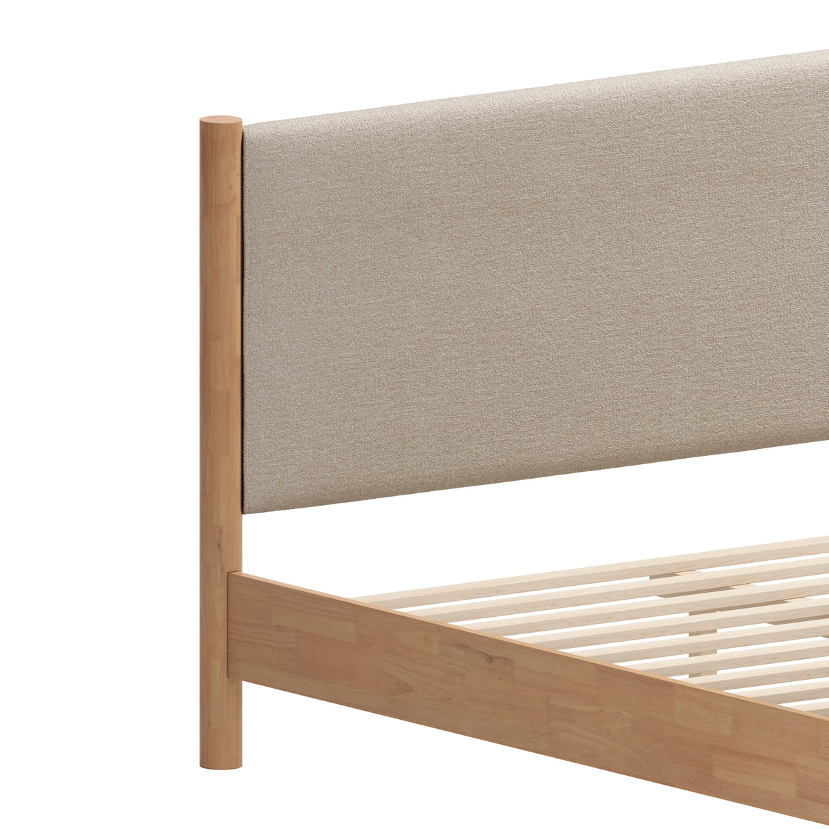 Hadi Beige & Natural King Bed
