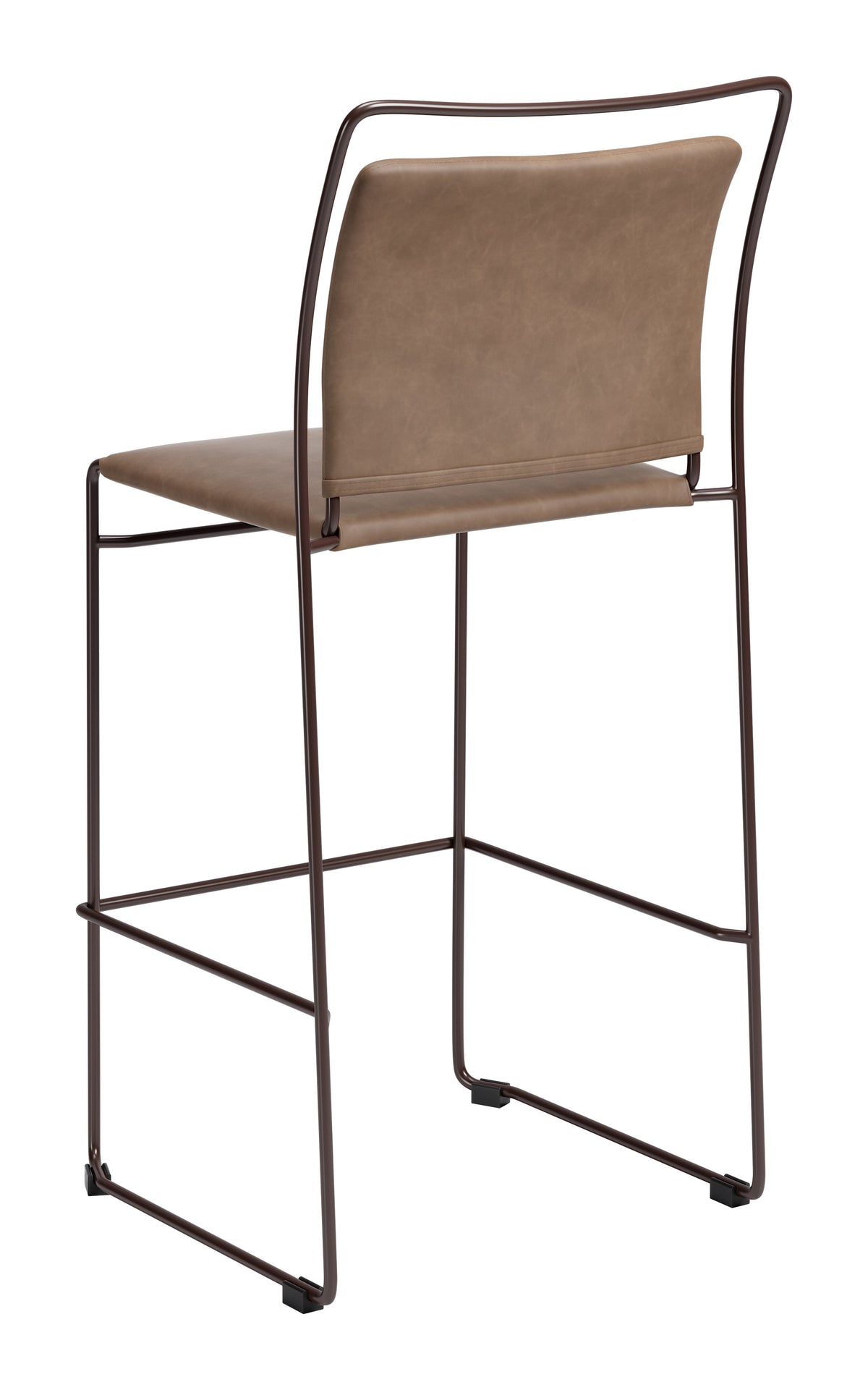 Verbena Brown Barstool (Set of 2)