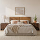 Cove Brown Floating Queen Headboard