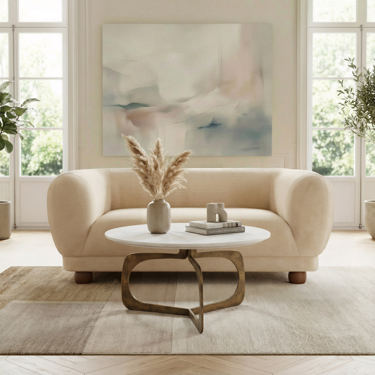 Boet Taupe Loveseat