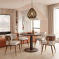 Brew Beige & Walnut Dining Chair