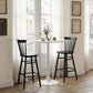Tyce Barstool (Set of 2) in Black