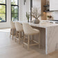 Calmo Beige Counter Stool