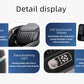 Detail display of Zero Gravity Massage Chair with SL-Track and Smart Features showcasing leather, touchscreen, breathing light, and controls.