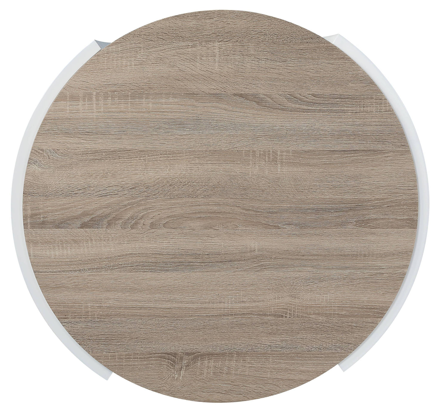 Zoma Oak Synthetic Wood Coffee Table – view 2