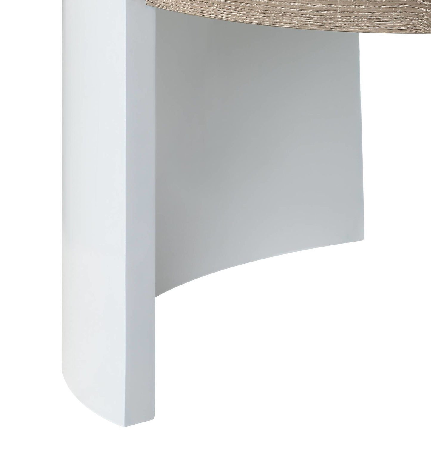 Zoma Oak Synthetic Wood Coffee Table – view 3