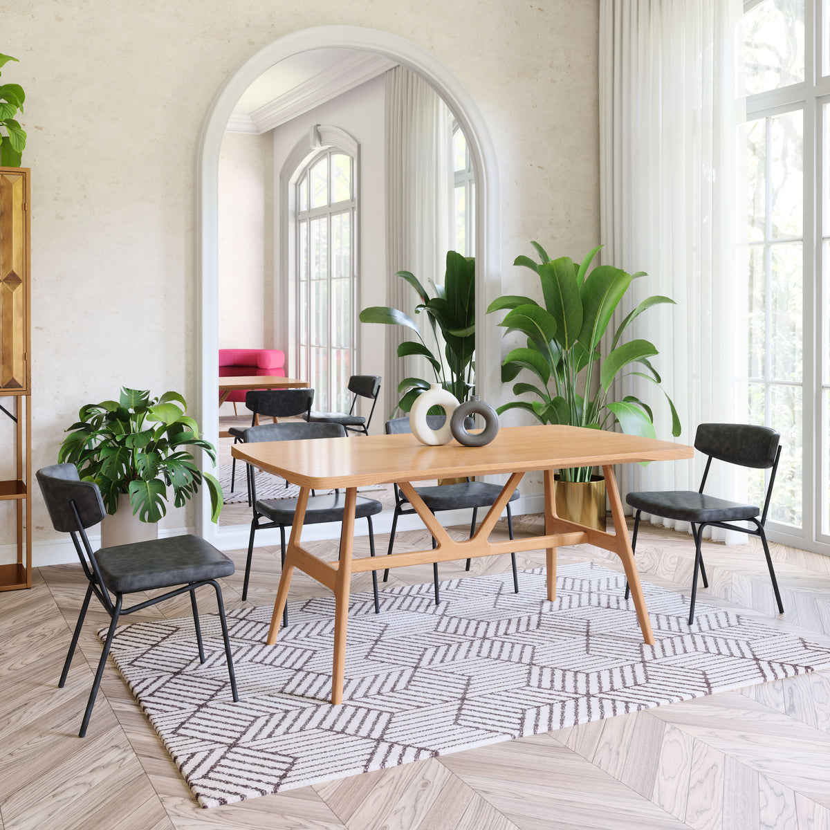 Rovina Natural Dining Table