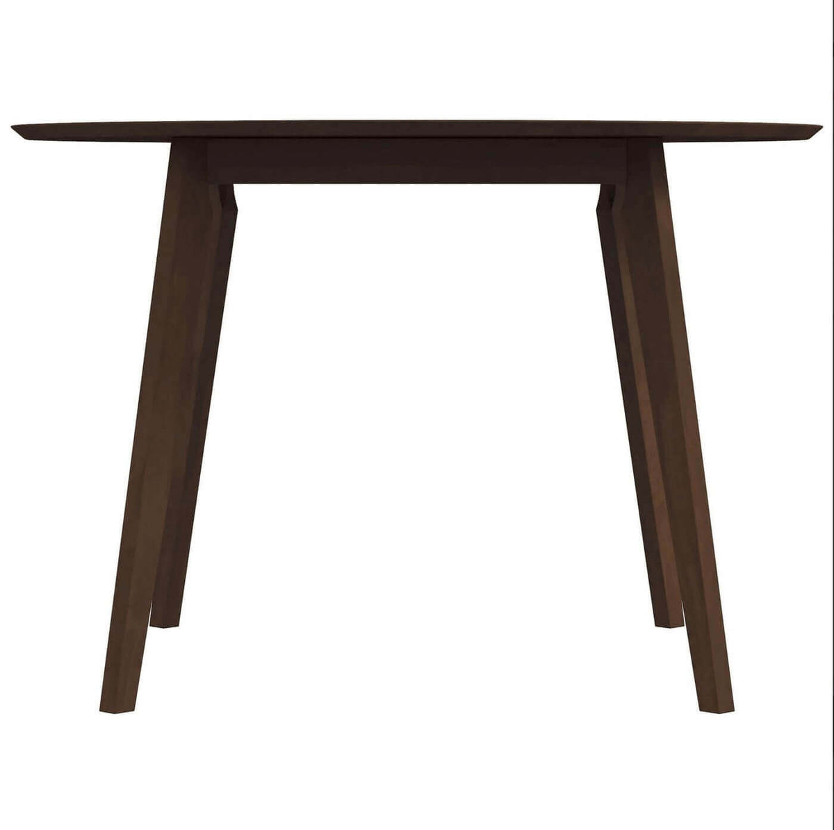 Alana MCM Round Solid Wood Dining Table - Revel Sofa 