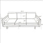 Amber MCM Styled Velvet Sofa Couch 86" - Revel Sofa 