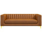 Angelina MCM Luxury Channel Tufted Sofa 84" - Revel Sofa 