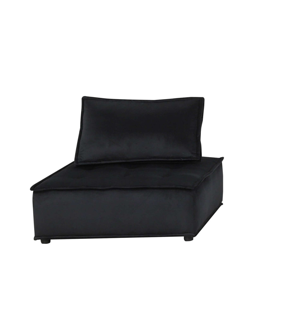 Anna Velvet Modular Sectional Sofa in Gray or Black, Fully Customizable - Revel Sofa 