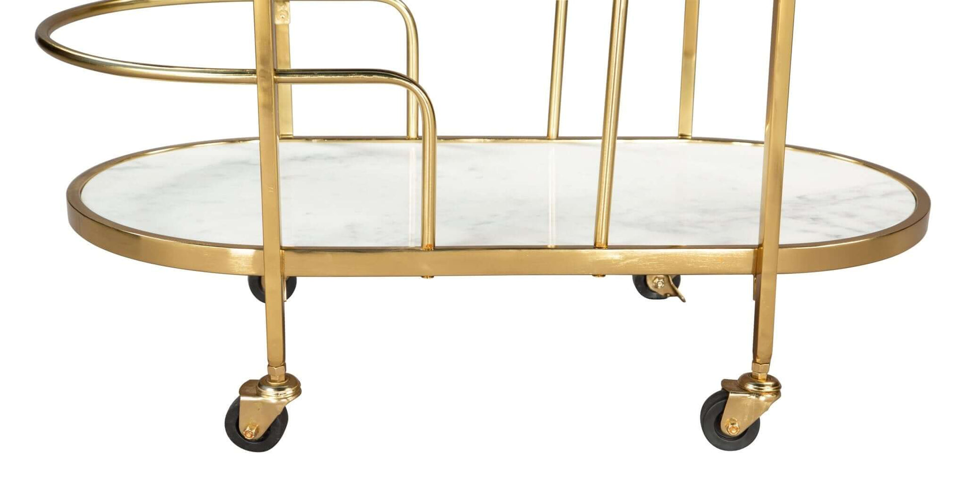 Antalya Swanky Beverage Bar Cart on Wheels - Revel Sofa 