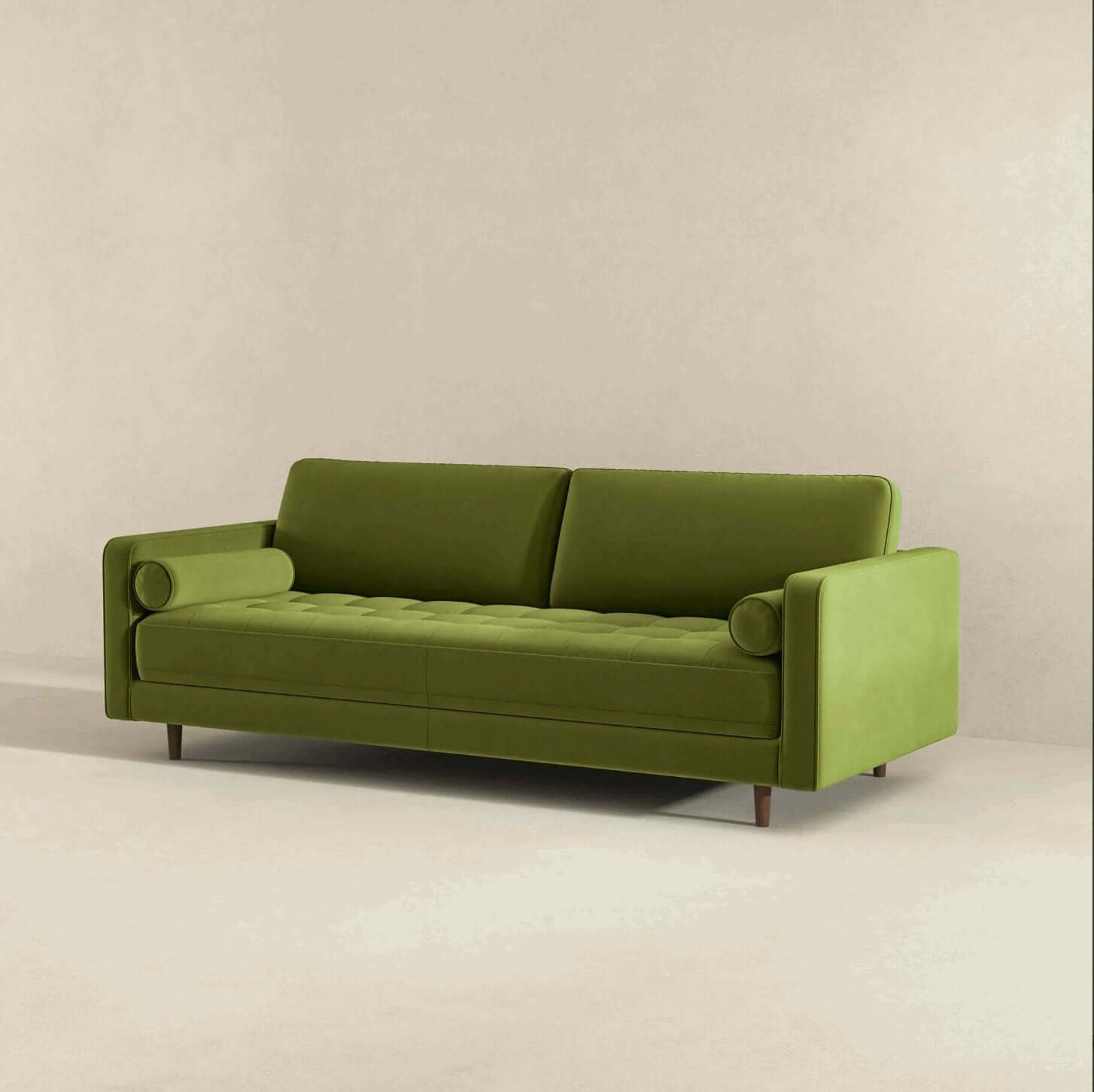 Anthony MCM Styled Tufted Sofa Couch 88" - Revel Sofa 