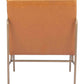 Atlanta Contemporary Faux Leather Accent Chair - Revel Sofa 